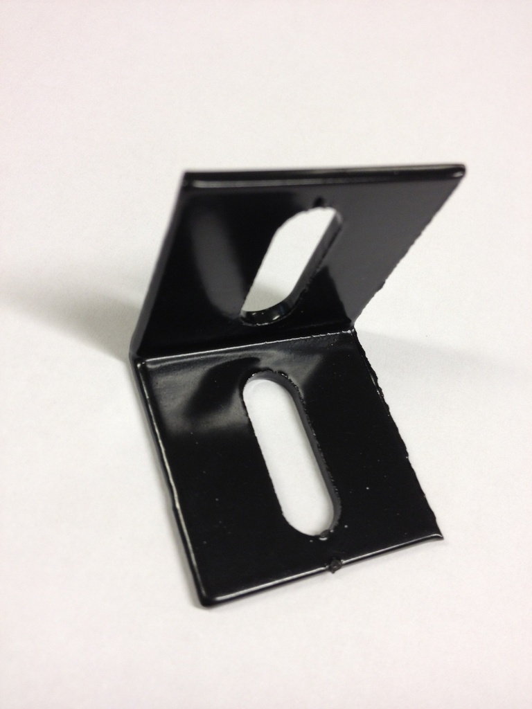 L-clips Schwarz ( 10 Stück )