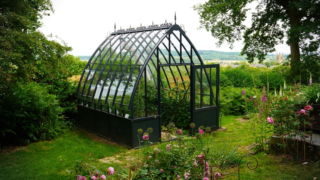 Serre à l'ancienne - Eugénie Victoriaans structuur mat zwart - Deals