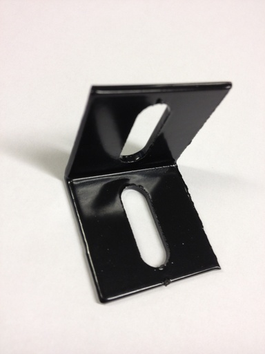 Clips L en noir ( 10 pcs. )