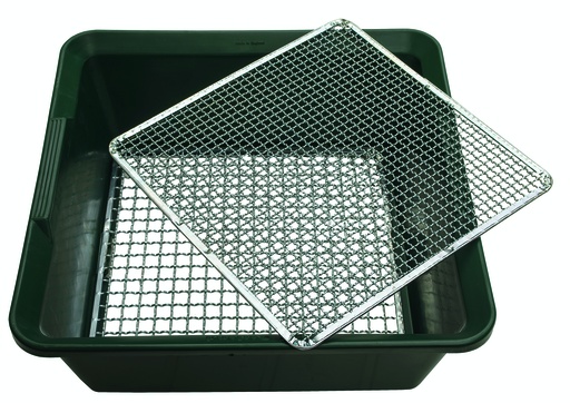 Tamis avec 2 grilles